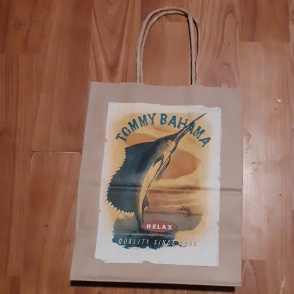Tommy Bahama Paper shopping bag - Picture 3 of 3